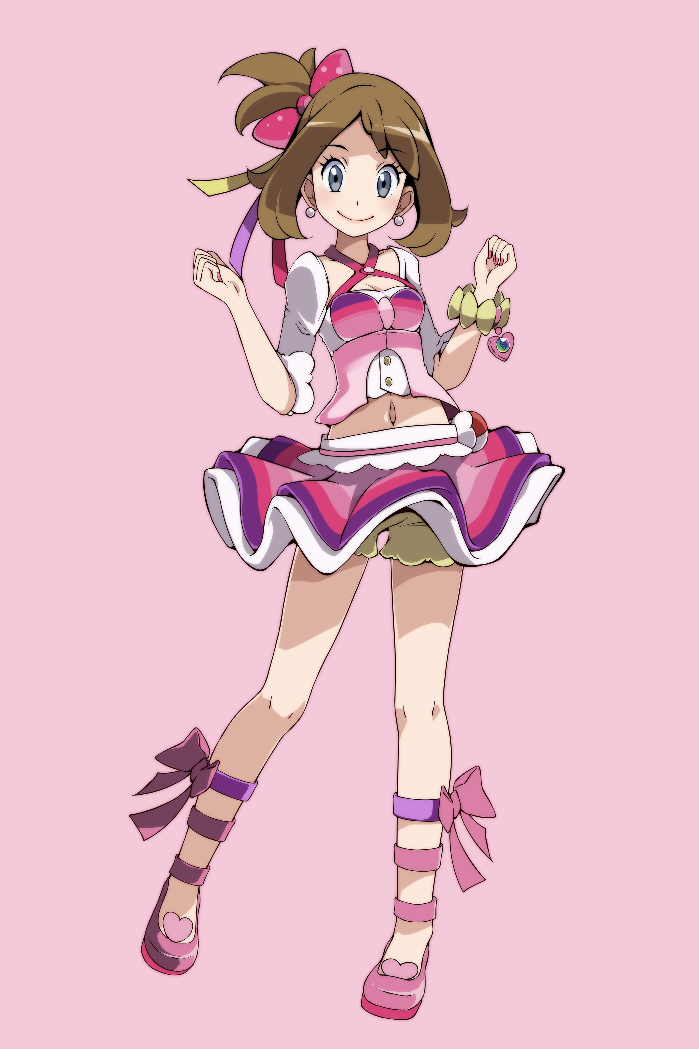 tsukishiro saika pokemon pokemon oras haruka (pokemon) bloomers